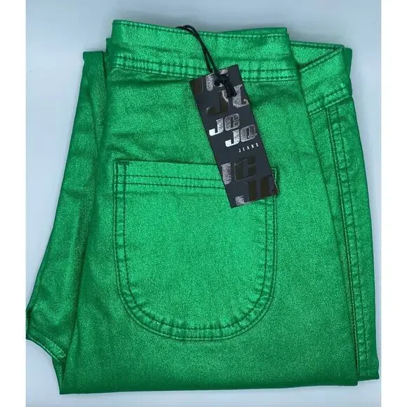 JC JQ Metallic Blue Disco Jeans – NWT – Size XL - Picture 10 of 11